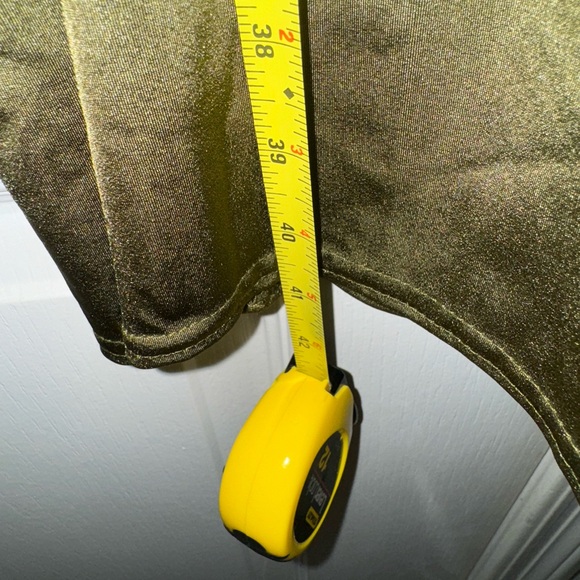 The Lineup Two Piece Dance Costume Teen Size 16 Velvet Crop Top and Pants - Picture 11 of 16